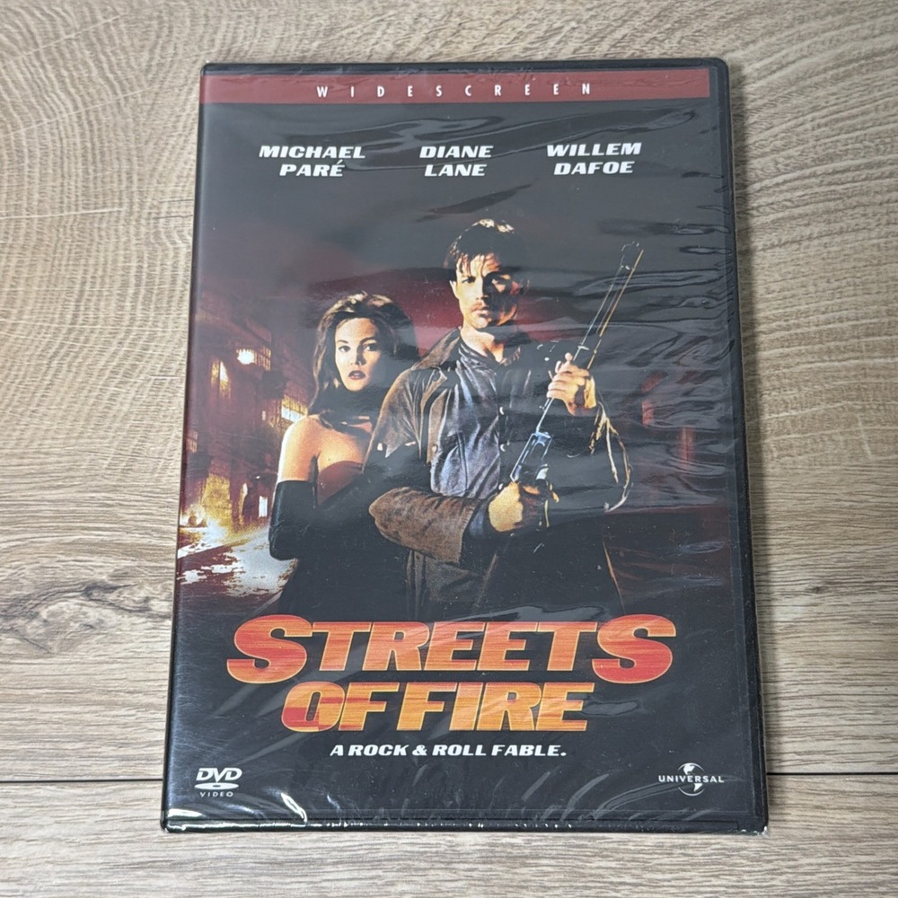 Streets Of Fire DVD Willem Dafoe Diane Lane Eighties Cult Action Rock Film